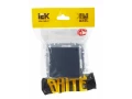             BRITE 1 ұялы жерлендірумен қақпақ мен перделері бар розетка 16А IP44 РСбш10-3-44-БрМ маренго ИЭК    