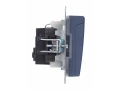             BRITE 1 ұялы жерлендірумен қақпақ мен перделері бар розетка 16А IP44 РСбш10-3-44-БрМ маренго ИЭК    