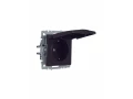             BRITE 1 ұялы жерлендірумен қақпақ мен перделері бар розетка 16А IP44 РСбш10-3-44-БрЧ қара ИЭК    
