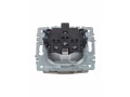             BRITE 1 ұялы жерлендірумен қақпақ мен перделері бар розетка 16А IP44 РСбш10-3-44-БрШ шампан ИЭК    