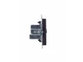             BRITE Өтпелі TV розетка РТВ10-0-БрЧ қара ИЭК    