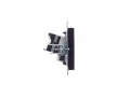             BRITE 2 ұялы розетка RJ11+RJ45 кат.5E РК/Т12-БрЧ қара ИЭК    