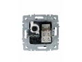             BRITE 2 ұялы розетка RJ11+RJ45 кат.5E РК/Т12-БрШ шампан ИЭК    