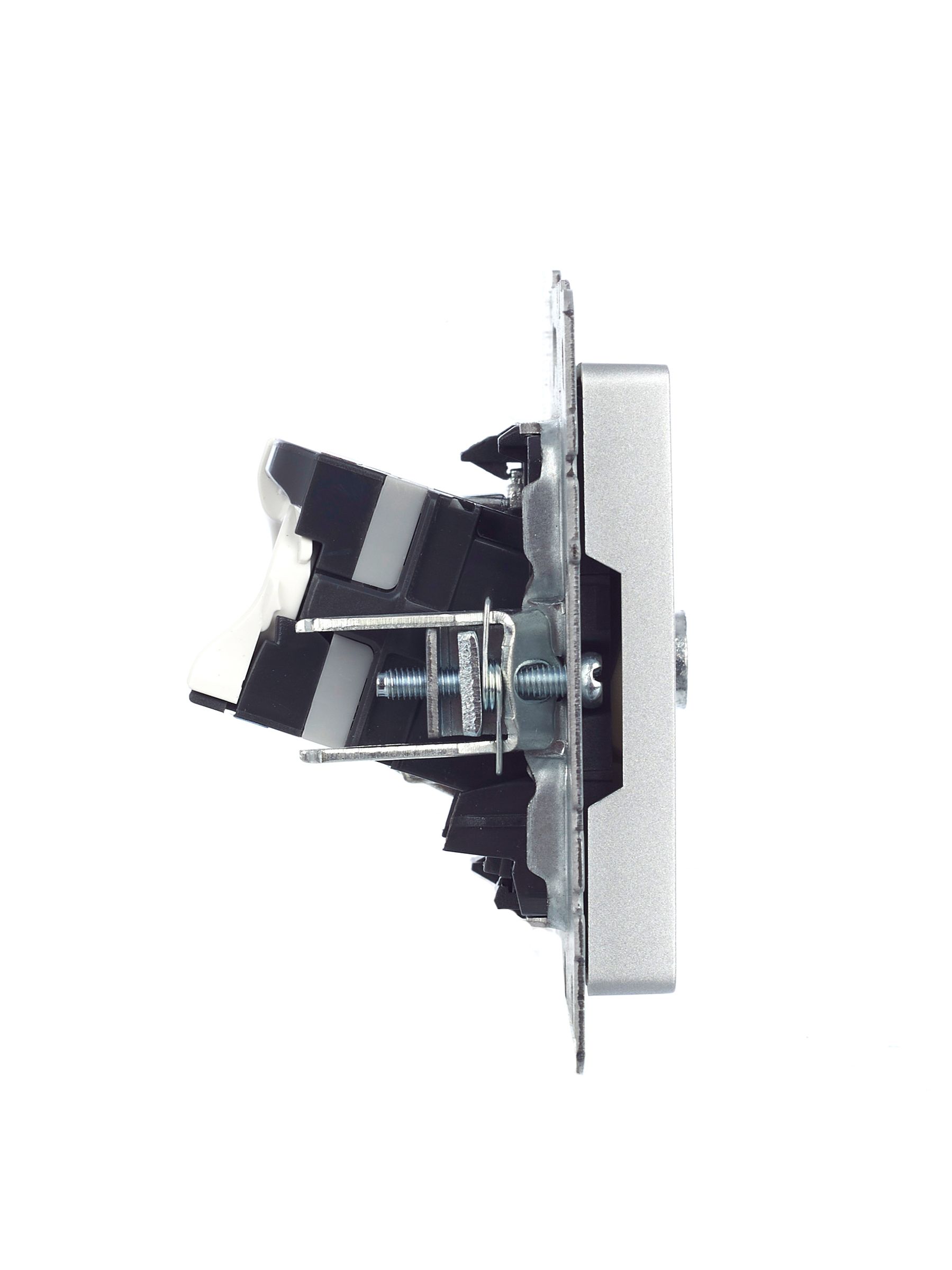             BRITE 2 ұялы розетка TV+RJ45 кат.5E РТВ/РК12-БрА алюминий ИЭК    