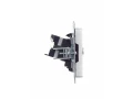             BRITE 2 ұялы розетка TV+RJ45 кат.5E РТВ/РК12-БрА алюминий ИЭК    