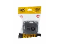             BRITE 2 ұялы розетка TV+RJ45 кат.5E РТВ/РК12-БрС болат ИЭК    