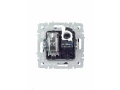             BRITE 2 ұялы розетка TV+RJ45 кат.5E РТВ/РК12-БрЧ қара ИЭК    