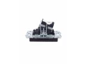             BRITE 2 ұялы розетка TV+RJ45 кат.5E РТВ/РК12-БрЧ қара ИЭК    
