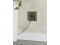             BRITE 2 ұялы розетка TV+RJ45 кат.5E РТВ/РК12-БрШ шампан ИЭК    