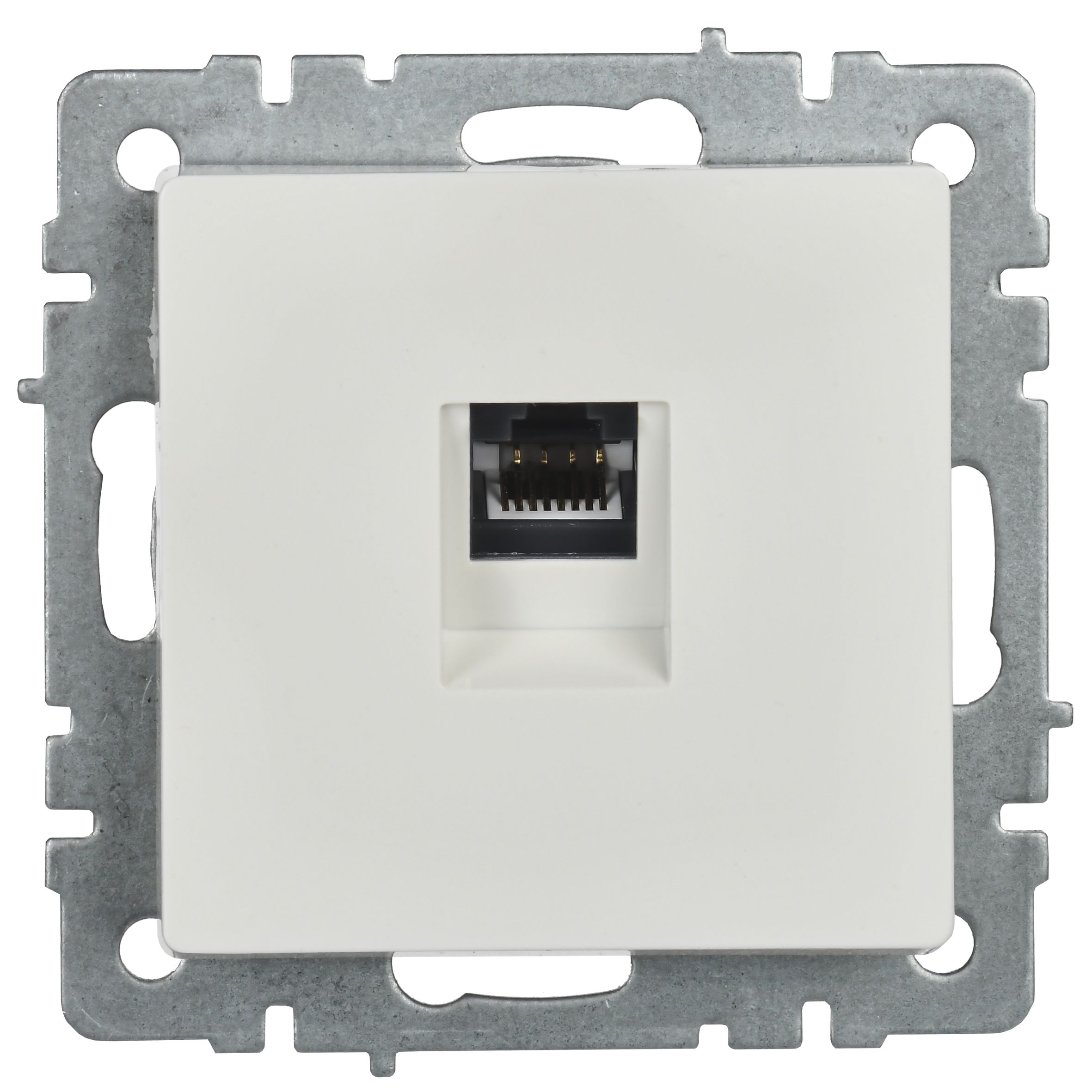             BRITE Компьютер розеткасы RJ45 кат.5E РК10-БрБ ақ ИЭК    