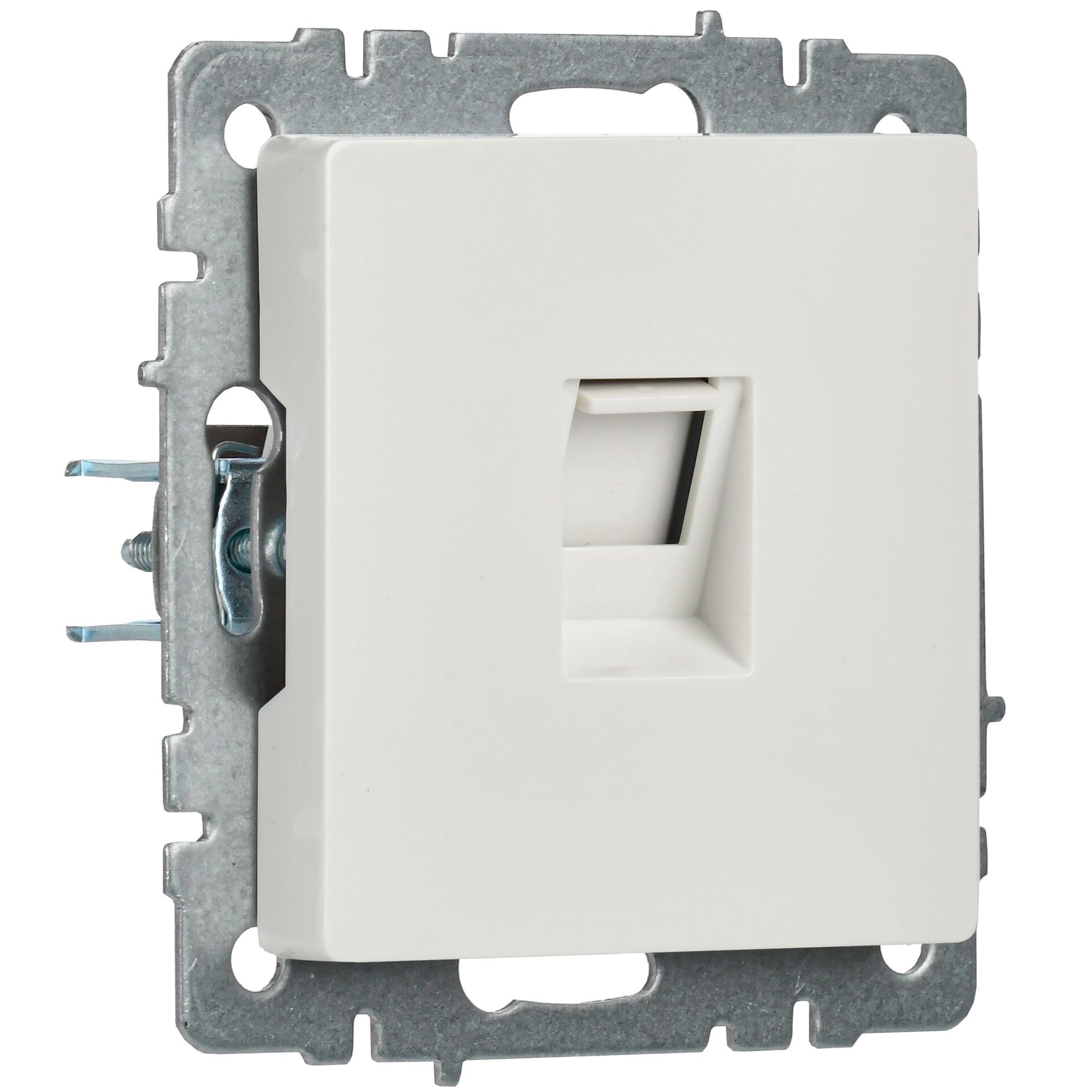             BRITE Компьютер розеткасы RJ45 кат.5E РК10-БрБ ақ ИЭК    