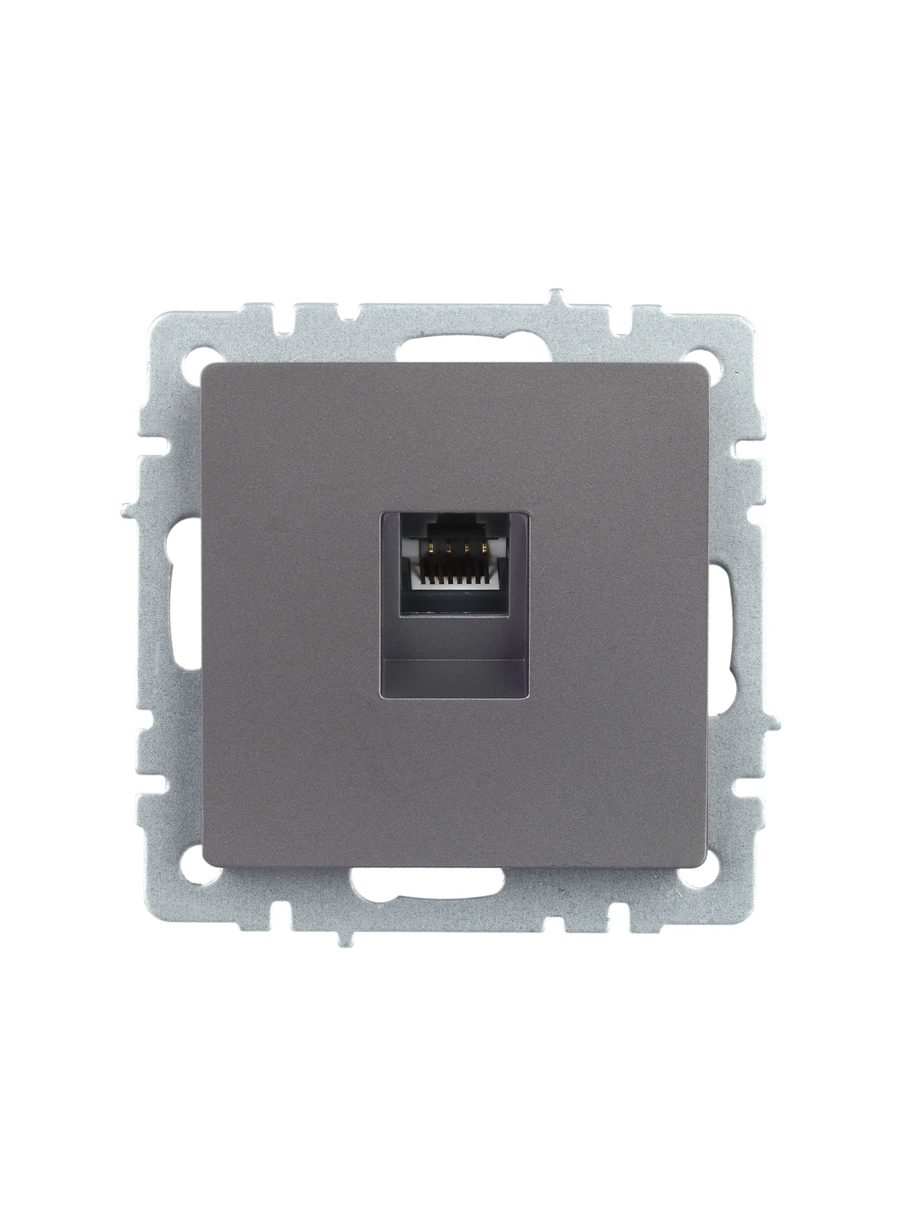             BRITE Компьютер розеткасы RJ45 кат.5E РК10-БрС болат ИЭК    