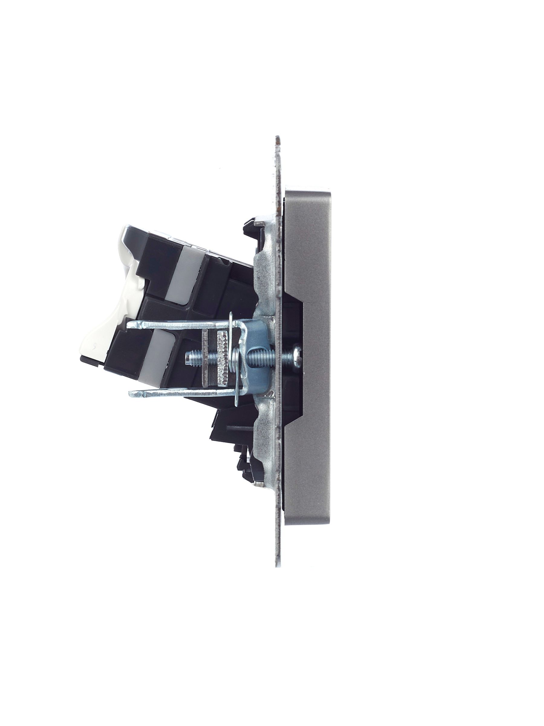             BRITE Компьютер розеткасы RJ45 кат.5E РК10-БрС болат ИЭК    
