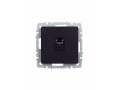             BRITE Компьютер розеткасы RJ45 кат.5E РК10-БрЧ қара IИЭК    