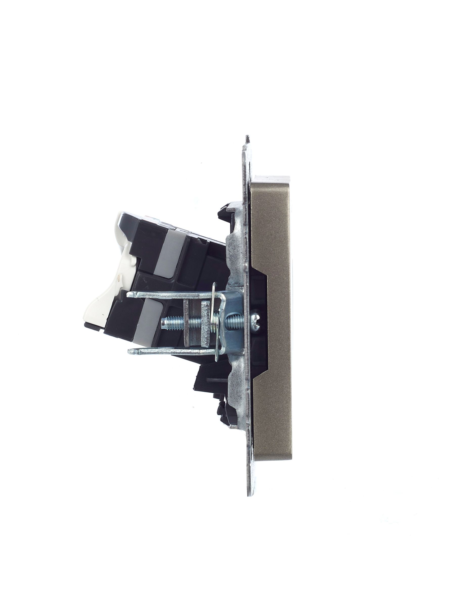             BRITE Компьютер розеткасы RJ45 кат.5E РК10-БрШ шампан ИЭК    