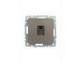             BRITE Компьютер розеткасы RJ45 кат.5E РК10-БрШ шампан ИЭК    