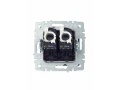            BRITE 2 ұялы Компьютер розеткасы RJ45 кат.5E РК10-2-БрШ шампан ИЭК    