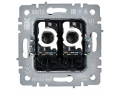             BRITE 2 ұялы Компьютер розеткасы кат.5E RJ45 РК10-2-БрБ ақ ИЭК    