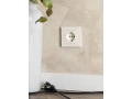             BRITE 1 ұялы жерлендірумен перделері жоқ  розетка 16А РС11-1-0-БрЖ інжу ИЭК    
