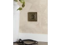            BRITE 1 ұялы жерлендірумен перделері жоқ  розетка 16А РС11-1-0-БрШ шампан ИЭК    