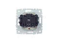             BRITE 1 ұялы жерлендірумен қақпақ мен перделері бар розетка 16А IP20 РСбш10-3-БрЖ інжу ИЭ    