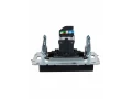             BRITE Компьютер розеткасы RJ45 кат.5E РК10-БрГ графит ИЭК    
