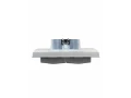             BRITE 2 ұялы қақпақ бар розетка 16А толық IP44 РСбш12-3-44-БрА алюминий ИЭК    