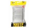             BRITE 2 ұялы қақпақ бар розетка 16А толық IP44 РСбш12-3-44-БрА алюминий ИЭК    