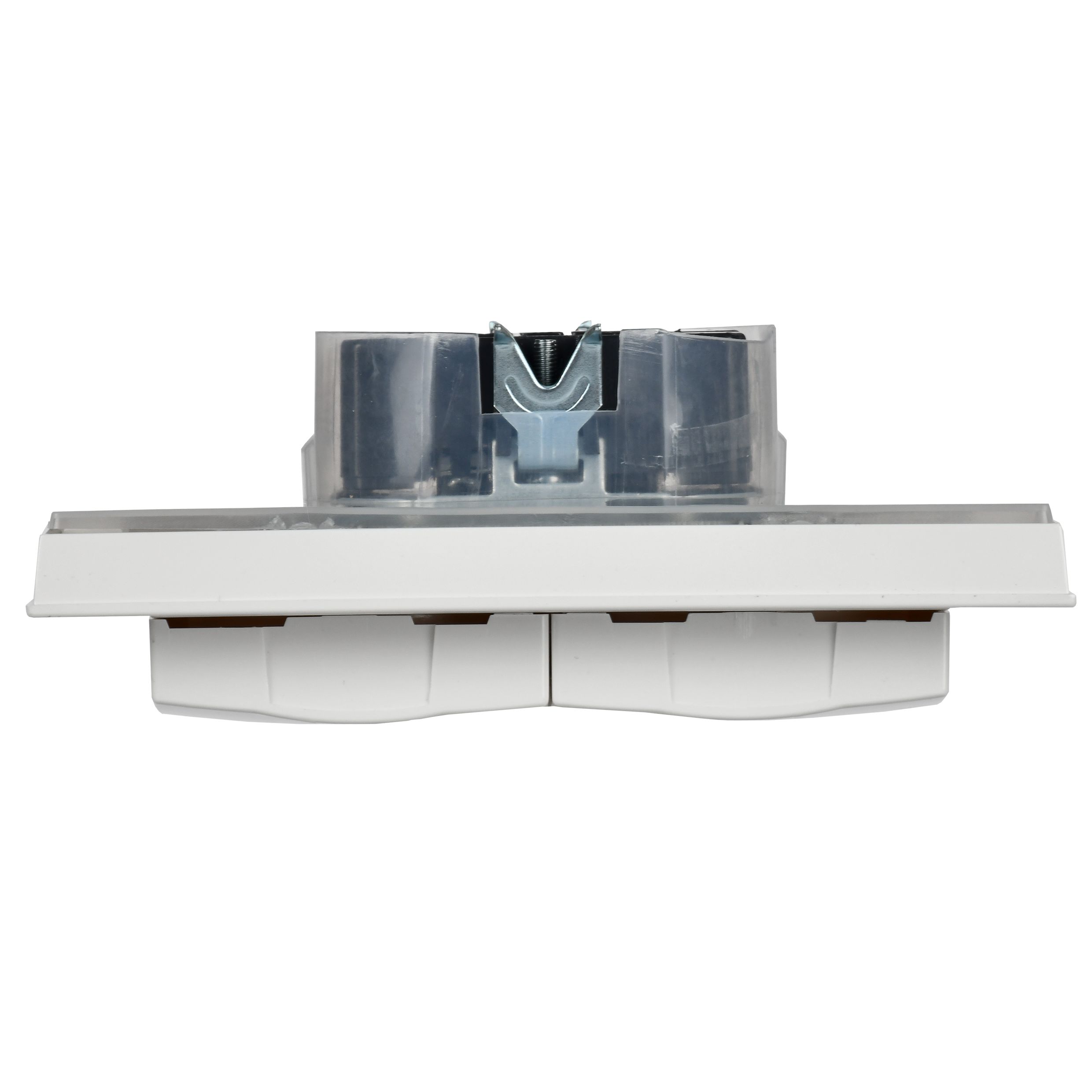             BRITE 2 ұялы қақпақ бар розетка 16А толық IP44 РСбш12-3-44-БрБ ақ ИЭК    
