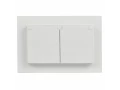             BRITE 2 ұялы қақпақ бар розетка 16А толық IP44 РСбш12-3-44-БрБ ақ ИЭК    