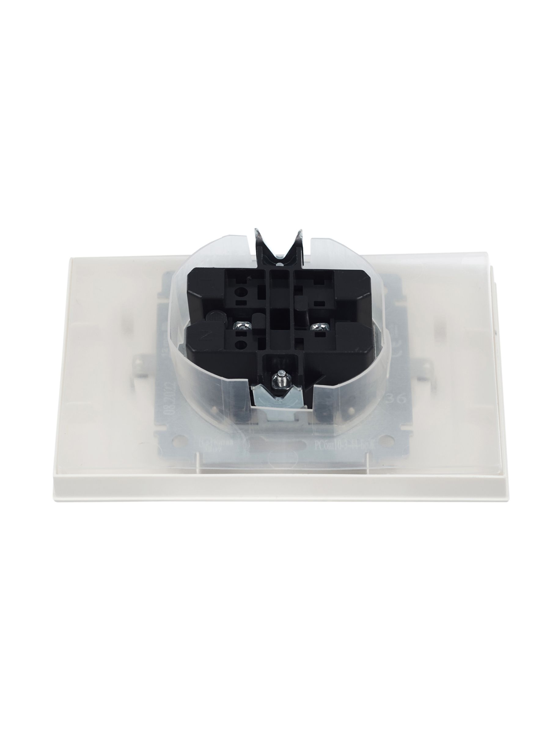             BRITE 2 ұялы қақпақ бар розетка 16А толық IP44 РСбш12-3-44-БрЖ інжу ИЭК    