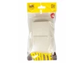             BRITE 2 ұялы қақпақ бар розетка 16А толық IP44 РСбш12-3-44-БрКр сарығыш ИЭК    