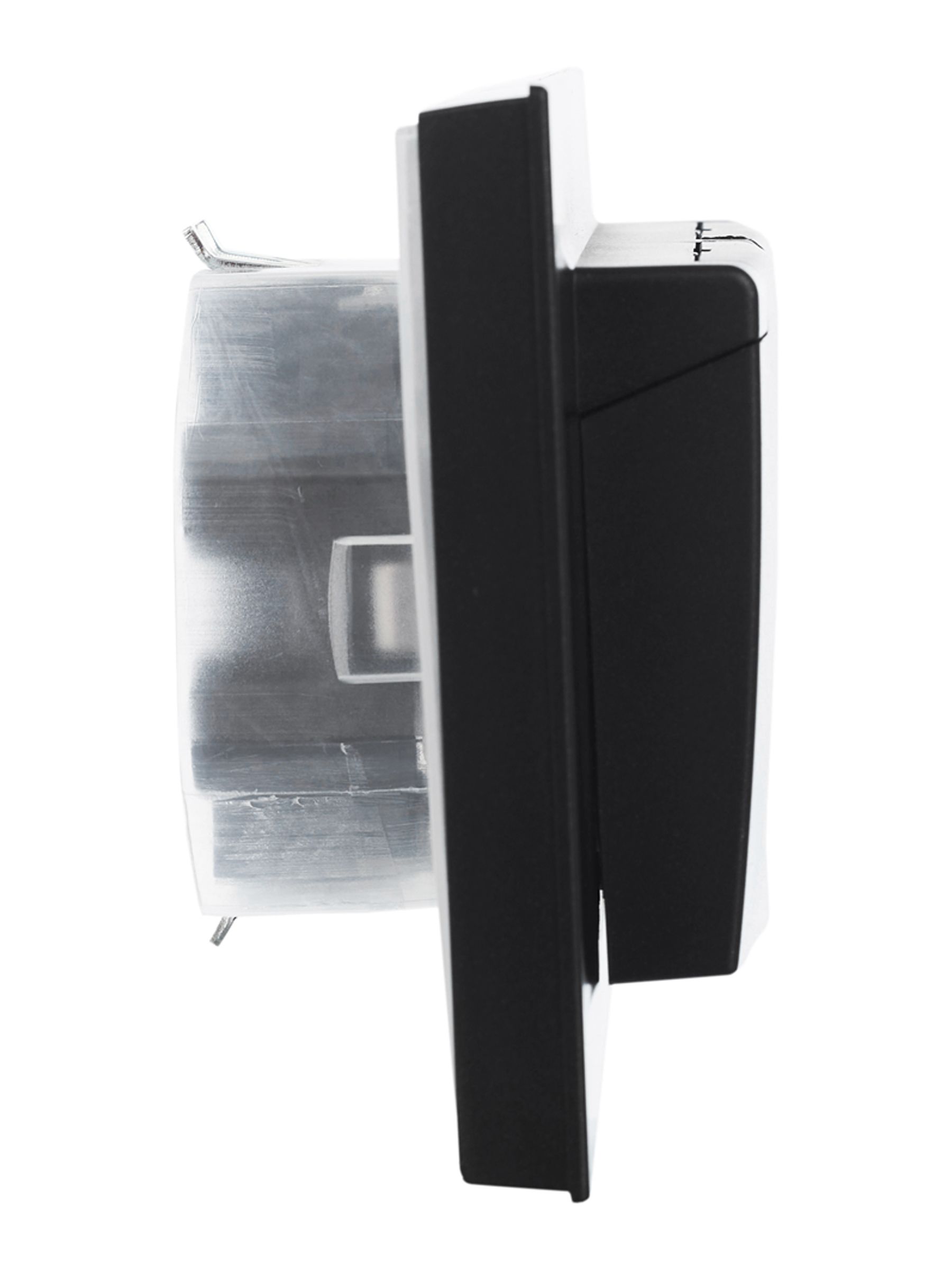             BRITE 2 ұялы қақпақ бар розетка 16А толық IP44 РСбш12-3-44-БрЧ қара ИЭК    