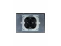             BRITE 2 ұялы қақпақ бар розетка 16А толық IP44 РСбш12-3-44-БрШ шампан ИЭК    
