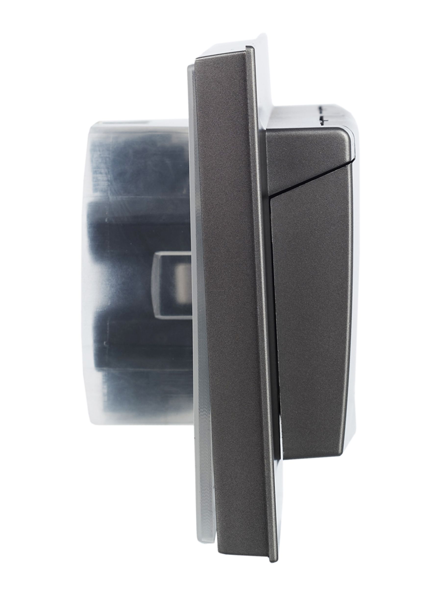             BRITE 2 ұялы қақпақ бар розетка 16А толық IP44 РСбш12-3-44-БрС болат ИЭК    
