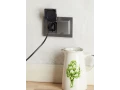             BRITE 2 ұялы қақпақ бар розетка 16А толық IP44 РСбш12-3-44-БрС болат ИЭК    