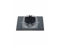             BRITE 2 ұялы қақпақ бар розетка 16А толық IP44 РСбш12-3-44-БрС болат ИЭК    