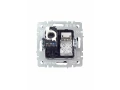             BRITE 2 ұялы розетка RJ11+RJ45 кат.5E РК/Т12-БрГ графит ИЭК    