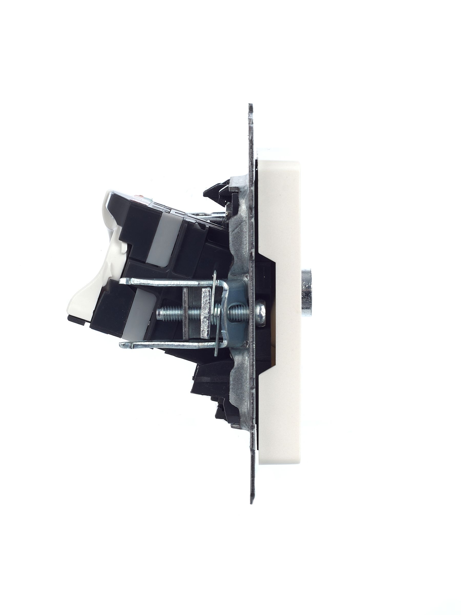             BRITE 2 ұялы розетка TV+RJ45 кат.5E РТВ/РК12-БрЖ інжу ИЭК    