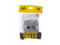             BRITE 2 ұялы розетка TV+SAT РТВ/РСп12-БрА алюминий ИЭК    