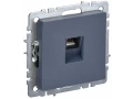             BRITE Компьютер розеткасы RJ45 кат.5E РК10-БрМ маренго ИЭК    