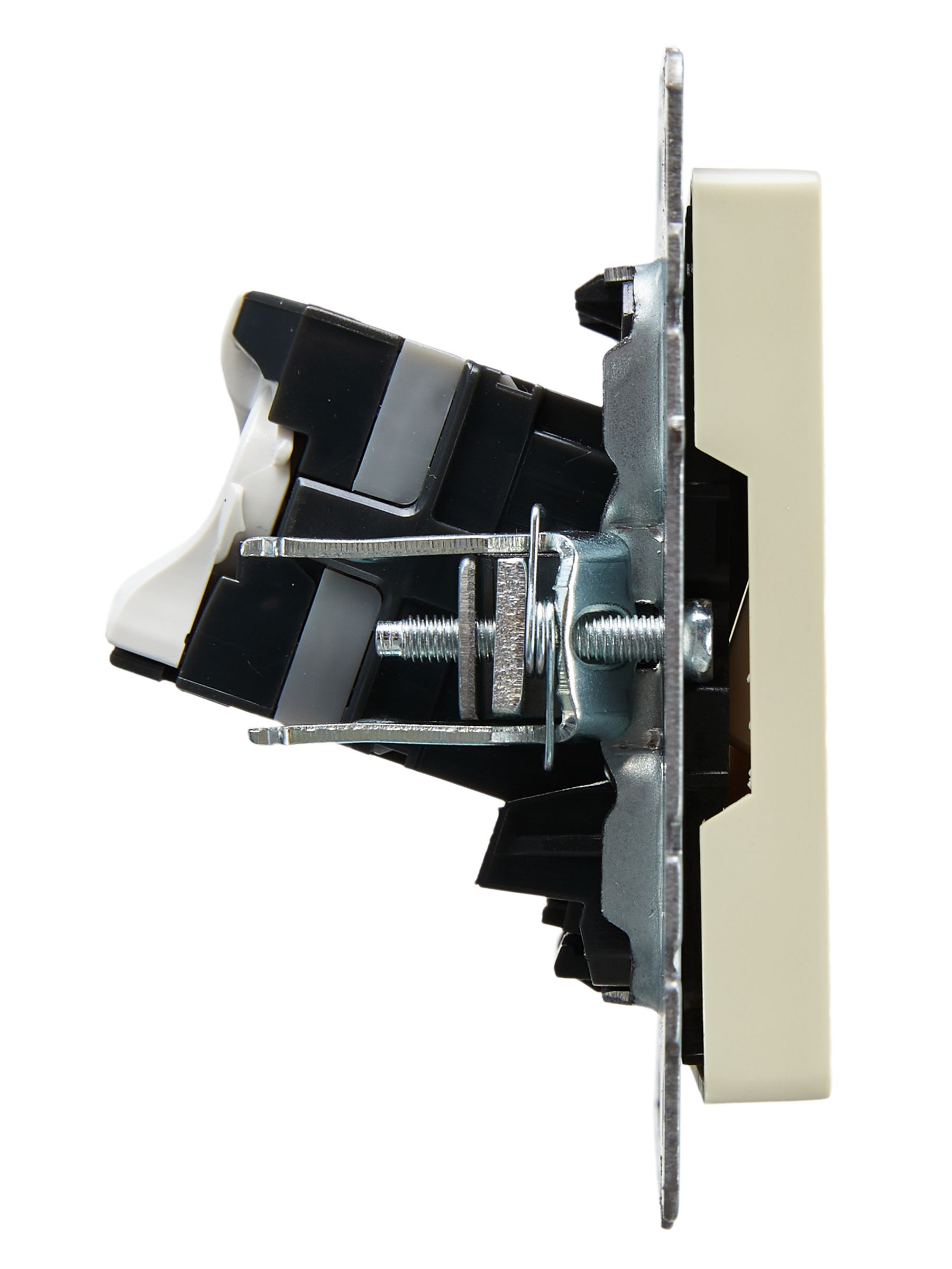             BRITE 2 ұялы Компьютер розеткасы RJ45 кат.5E РК10-2-БрКр сарғыш ИЭК    