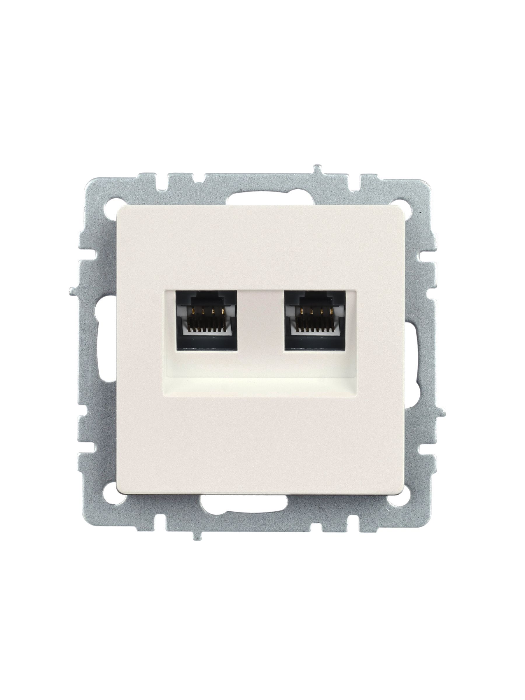             BRITE 2 ұялы Компьютер розеткасы RJ45 кат.5E РК10-2-БрЖ інжу ИЭК    