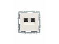             BRITE 2 ұялы Компьютер розеткасы RJ45 кат.5E РК10-2-БрЖ інжу ИЭК    