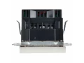             BRITE 1 ұялы жерлендірумен перделері бар розетка 16А с USB A+C 18Вт РЮш11-1-БрБ ақ ИЭК    