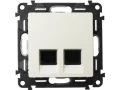 VLN-I Ақ Розетка 2x RJ45 Cat5e UTP /753441/