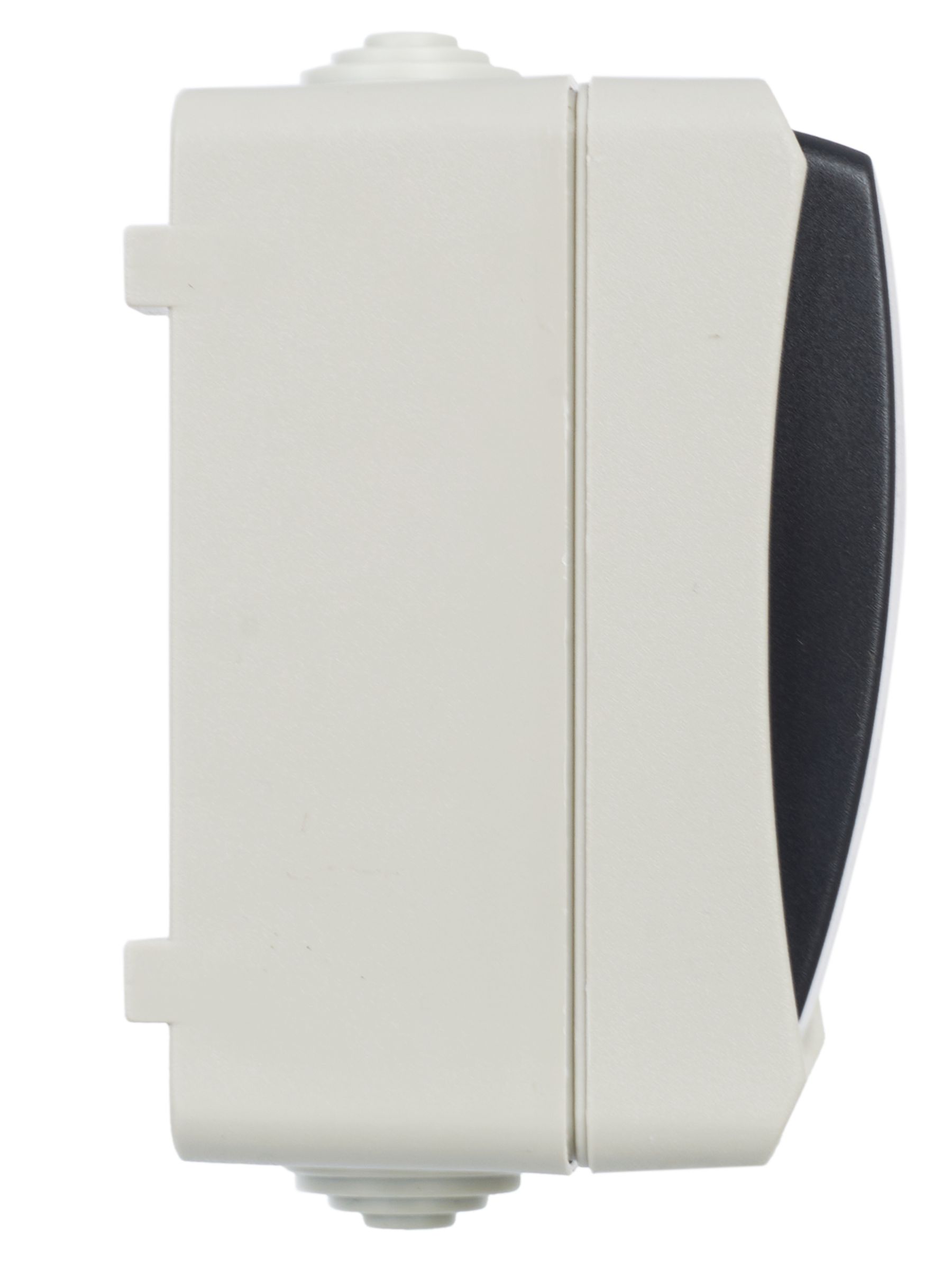             Ажыратқыш ВС20-2-0-ФСр 2-пернелі ашық орнату ФОРС 10А IP54 сұр IEK    