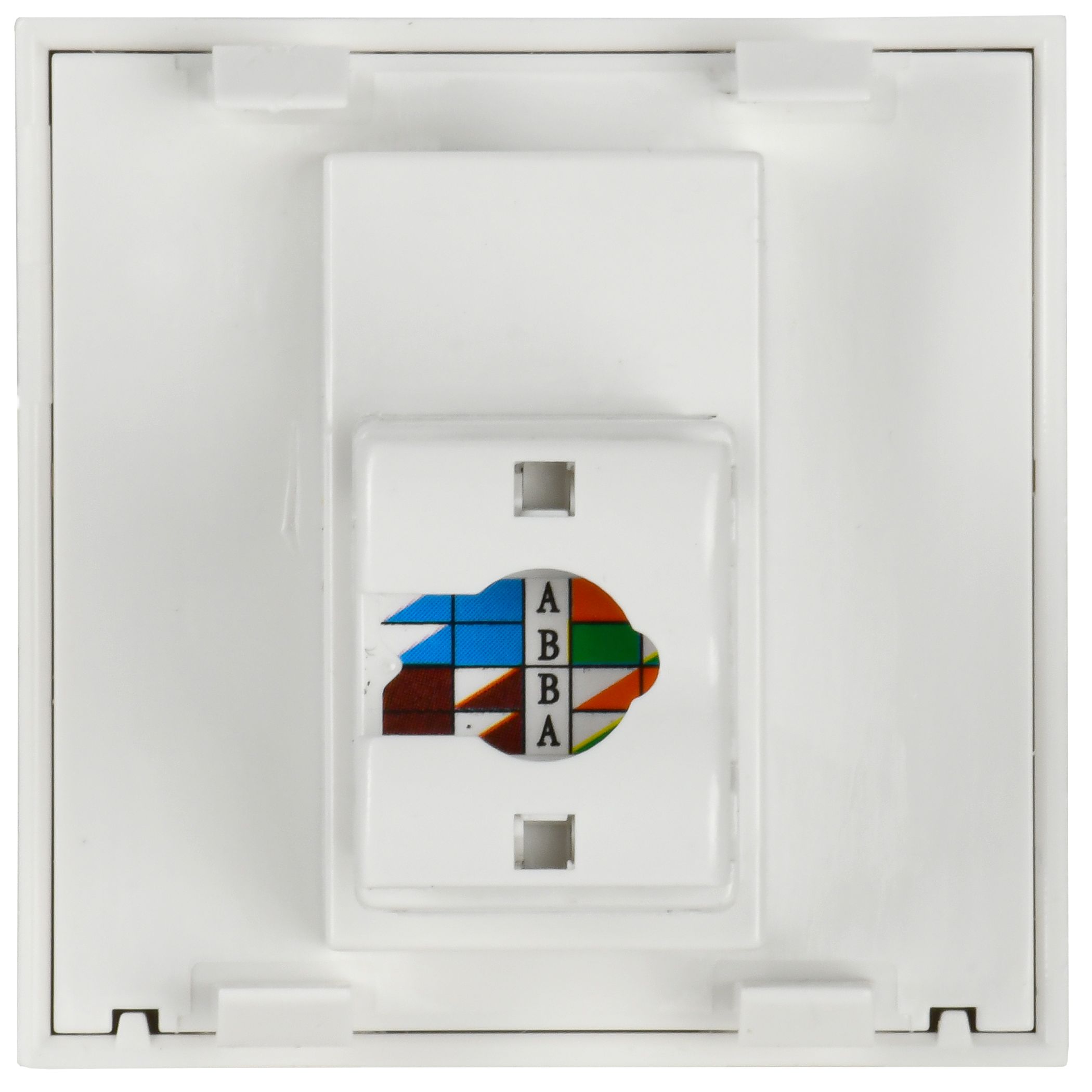             Ақпарат розеткасы RJ-45 UTP кат.5e, 2 модуль. РКИ-20-00-П ИЭК    