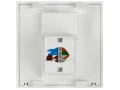             Ақпарат розеткасы RJ-45 UTP кат.5e, 2 модуль. РКИ-20-00-П ИЭК    