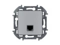 Компьютер розеткасы RJ45 6 UTP INSPIRIA, алюминий /673827/